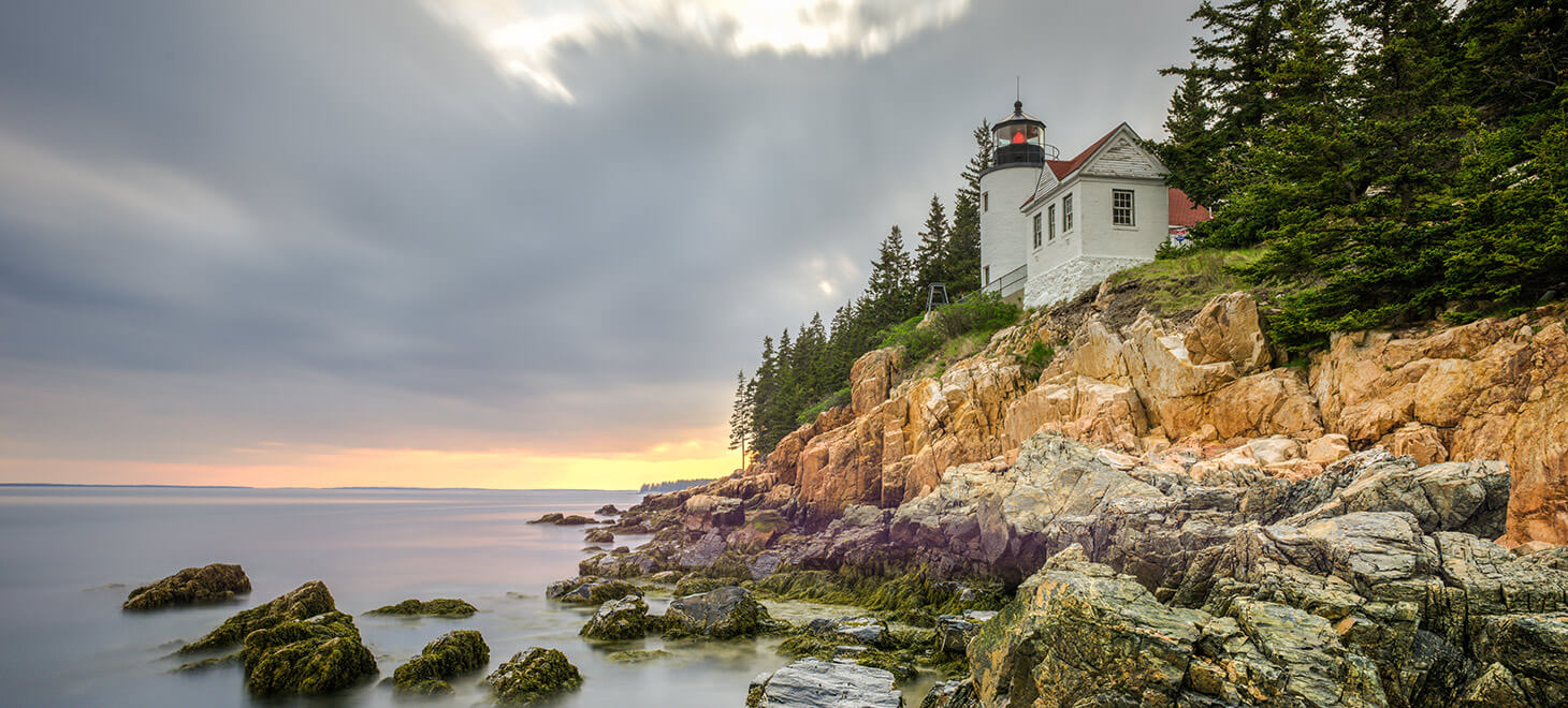 Bass Harbor Lighthouse in Maine