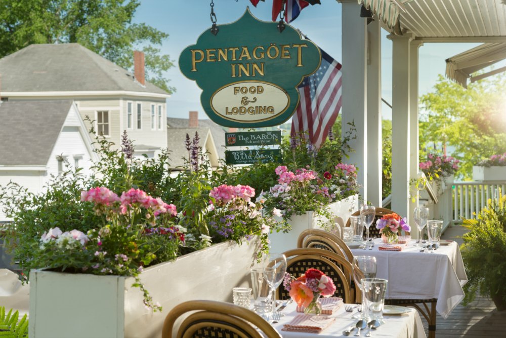 Castine Maine Restaurant-Pentagoet Porch