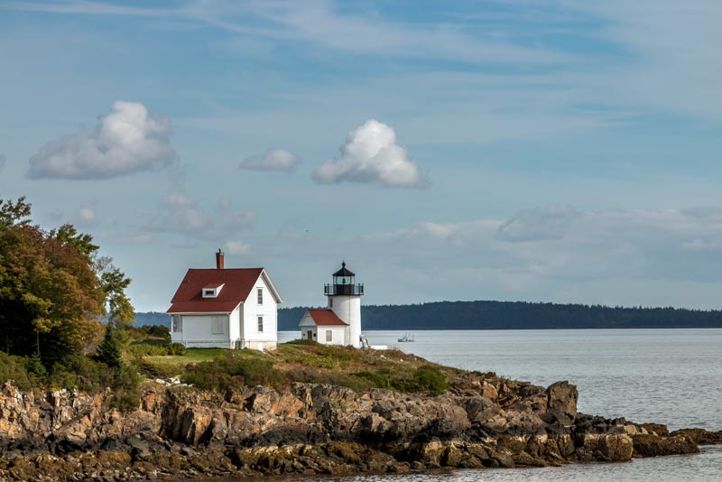 Maine Lighthouses Curtis Island
