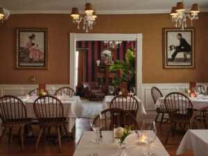 The Pentagoet Restaurant dining room