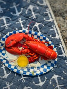 Maine lobster dinner